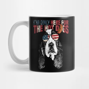 I'm only here for the hot dogs Mug